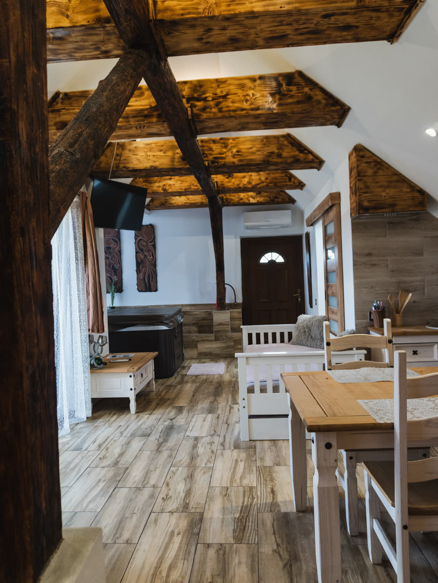 Obývací část apartmánu