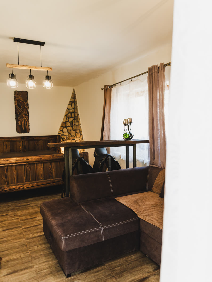 Posezení v apartmánu